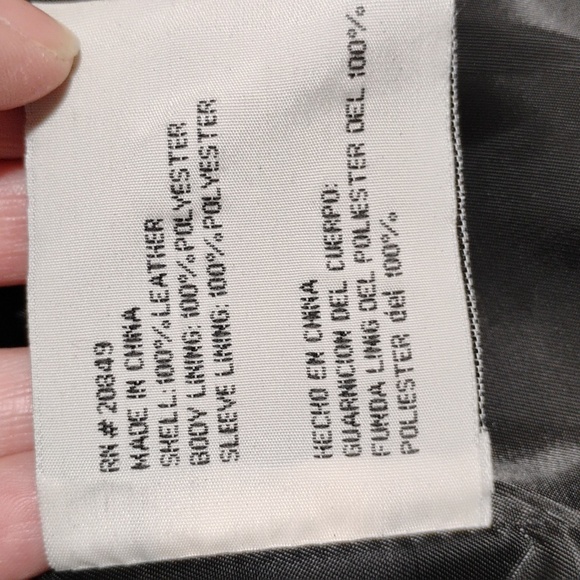 Excelled Classy Black Leather Jacket Sz.2XL - Picture 12 of 16